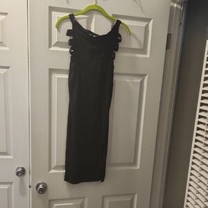 Elegant Black Sleeveless Dress